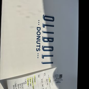 Oliboli Donuts - Four donuts and two drinks, came out fast! A busy morning, filled with customers with no more than three waiting - Donuts Near Me - Tustin, California