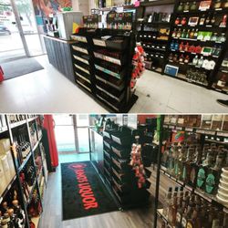 Juno's Liquor - Before and After