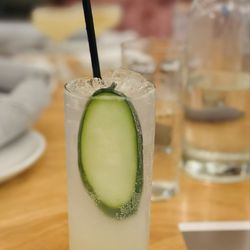 Lula Restaurant Distillery - Evan's Cucumber Vodka Collin's
