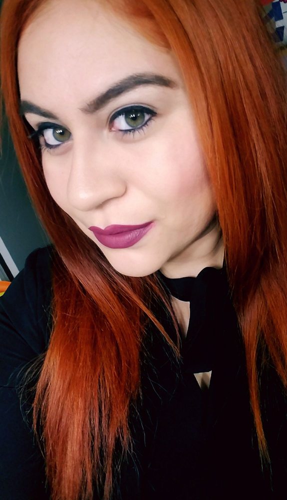 Miss Hairdresser On Fire Salon Logo