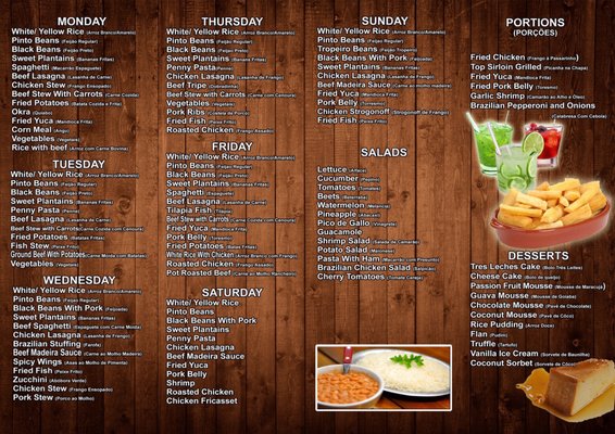 Menu photo 4 Rancho Pantanal Bridgeport, CT