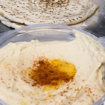 Kokos Mediterranean Cafe - Hummus as a side - Greek Near Me - Pasadena, California
