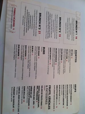 Menu photo 7 Cafe Madam Paris, 75