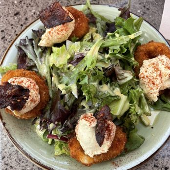 Lazy Dog Restaurant & Bar - Crispy Deviled Eggs - New American Near Me - Irvine, California Lazy Dog Restaurant & Bar - Crispy Deviled Eggs - New American Near Me - Irvine, California