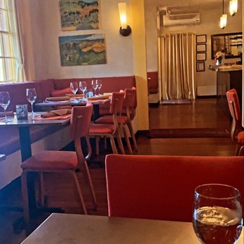 Terracotta Wine Bistro - a view of a dining room - Wine Bars Near Me - Santa Fe, New Mexico