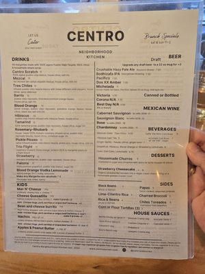 Menu photo 3 Centro Neighborhood Kitchen Burien, WA