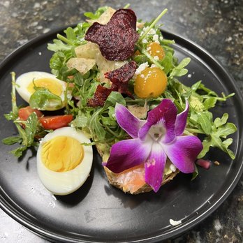 Tata's Cafe - Avocado toast with smoked salmon - Breakfast & Brunch Near Me - Hawthorne, California Tata's Cafe - Avocado toast with smoked salmon - Breakfast & Brunch Near Me - Hawthorne, California