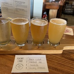 Beer flight