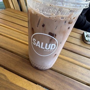 Salud Juice - Ice mocha latte with milk - Juice Bars & Smoothies Near Me - Long Beach, California Salud Juice - Ice mocha latte with milk - Juice Bars & Smoothies Near Me - Long Beach, California