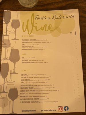 Menu photo 4 Fontina Ristorante McKinney, TX Menu photo 4 Fontina Ristorante McKinney, TX