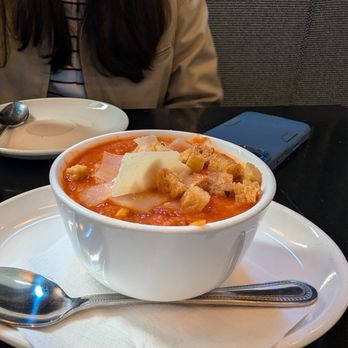 Cafe Patachou At The Stutz - Tomato soup - Breakfast & Brunch Near Me - Indianapolis, Indiana