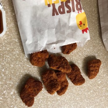 Burger King - Burnt hard nuggets - Burgers Near Me - Clovis, California