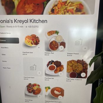 Sonia's Kreyol Kitchen - Menu - Haitian Near Me - Houston, Texas Sonia's Kreyol Kitchen - Menu - Haitian Near Me - Houston, Texas