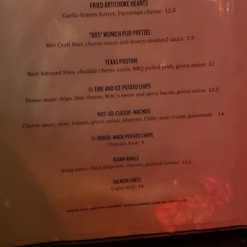 ROC's Firehouse Grille - Starter menu - American Near Me - Palm Desert, California ROC's Firehouse Grille - Starter menu - American Near Me - Palm Desert, California