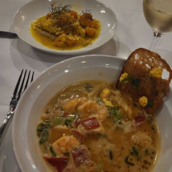 FIG - Mains: Boullabaisse and Snapper - New American Near Me - Charleston, South Carolina