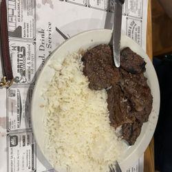 The Royal Grille - Picanha (side of black beans not shown)