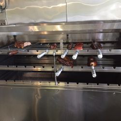 Rio Minas - The Churrasco grill keeps spinning round and round...