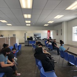 Signal Hill Passport Processing - After check point one you'll be guided to the appointment window. All these people are walk ins so they are waiting.