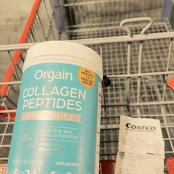 $29.99 Orgain Collagen Peptides + Probiotics ($6 Mfr'g Instant Rebate) {8/9/2026}