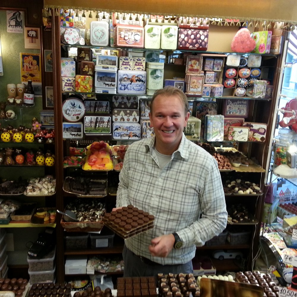 De Clerck Confiserie Chocolaterie - Grandson of founder, carrying on the tradition. - Chocolatiers & Shops Near Me - Bruges, VWV