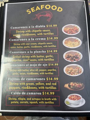 Menu photo 1 Tacos Jacob Quincy, WA
