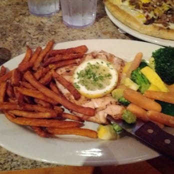 GameTime - chicken breast with sweet potato fries and vegetables. Healthy entree. - Arcades Near Me - Miami, Florida