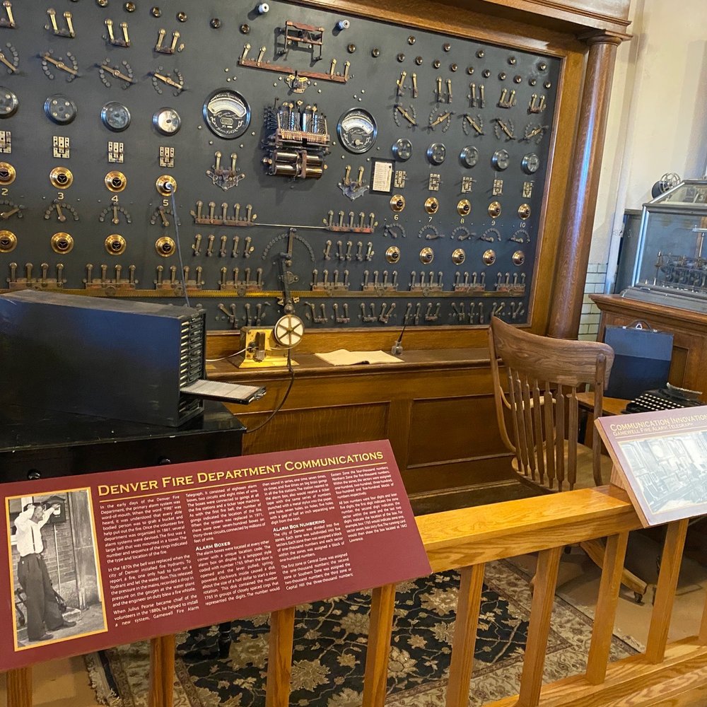 Denver Firefighters Museum - Communication board - Venues & Event Spaces Near Me - Denver, Colorado