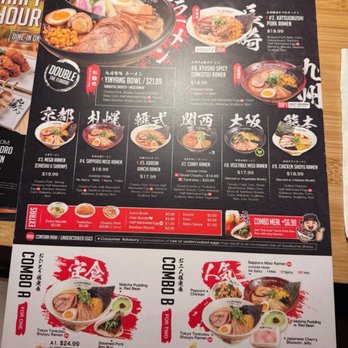 Kyuramen x TBaar - Menu - Desserts Near Me - Arcadia, California
