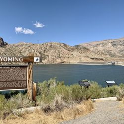Wind River Canyon Scenic Byway - Wind River Canyon Dam...