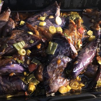 JaJa Cafe - S17. Eggplant with Garlic Sauce - Chinese Near Me - Corpus Christi, Texas