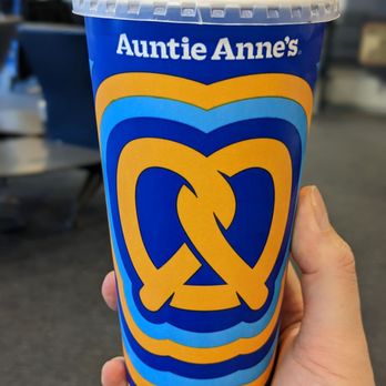 Auntie Anne's - Medium fountain drink - Pretzels Near Me - Chicago, Illinois Auntie Anne's - Medium fountain drink - Pretzels Near Me - Chicago, Illinois