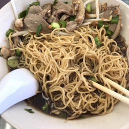 Duck noodle soup