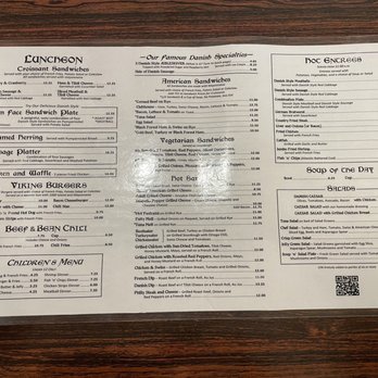 Solvang Restaurant - Menu - Scandinavian Near Me - Solvang, California