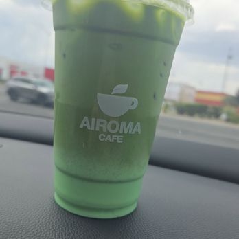 Airoma Cafe - Pandan matcha. Less sweet. - Bubble Tea Near Me - Las Vegas, Nevada Airoma Cafe - Pandan matcha. Less sweet. - Bubble Tea Near Me - Las Vegas, Nevada