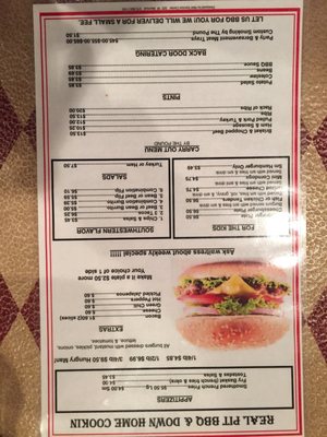 Menu photo 7 Danny's Place Carlsbad, NM