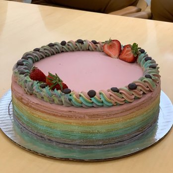 Doki Doki - Rainbow crepe cake - tiramisu - Desserts Near Me - Salt Lake City, Utah Doki Doki - Rainbow crepe cake - tiramisu - Desserts Near Me - Salt Lake City, Utah