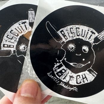 Biscuit Bitch - Free stickers! - Breakfast & Brunch Near Me - Seattle, Washington Biscuit Bitch - Free stickers! - Breakfast & Brunch Near Me - Seattle, Washington