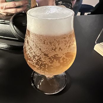Flutes Champagne Bar - I know it's a champagne bar but still please learn what a beer clean glass is for your beer loving patrons. - Wine Bars Near Me - Winter Park, Florida