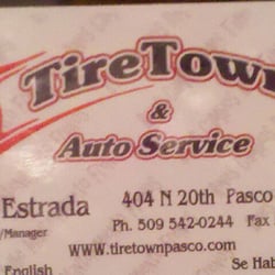 Tire Town - Just to make sure it is the same firm.