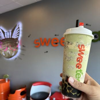 Sweetea - Oreo Brûlée Matcha with honey boba, my fave! - Bubble Tea Near Me - Las Vegas, Nevada Sweetea - Oreo Brûlée Matcha with honey boba, my fave! - Bubble Tea Near Me - Las Vegas, Nevada