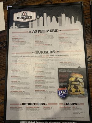 Detroit Burger Bar by null