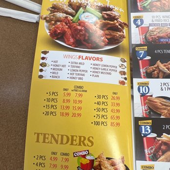 BTJ Wings - menu and prices for wings - Chicken Wings Near Me - Dothan, Alabama
