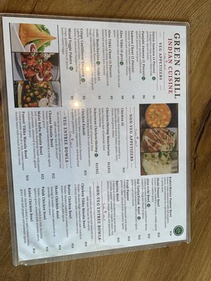 Menu photo 2 Curry Bowl Restaurant Granite Bay, CA