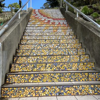 The 16th Avenue Tiled Steps - Local Flavor Near Me - San Francisco, California The 16th Avenue Tiled Steps - Local Flavor Near Me - San Francisco, California