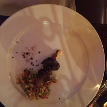 Chimayo - Sugarcane Skewer of Elk w/ coffee glaze & chipotle crema - New American Near Me - Park City, Utah