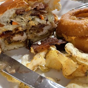Mike & Pop's Bistro & Tavern - Buttermilk chicken sandwich - New American Near Me - Buffalo, New York Mike & Pop's Bistro & Tavern - Buttermilk chicken sandwich - New American Near Me - Buffalo, New York