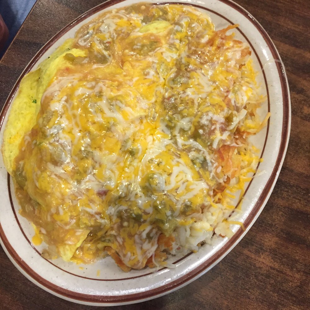 Weck's - South of Denver Omelet with Green Chile - Breakfast & Brunch Near Me - Albuquerque, New Mexico
