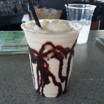 M.A.C. 24/7 - Blake's suggestion!! Chocolate covered banana daiquiri! - American Near Me - Honolulu, Hawaii