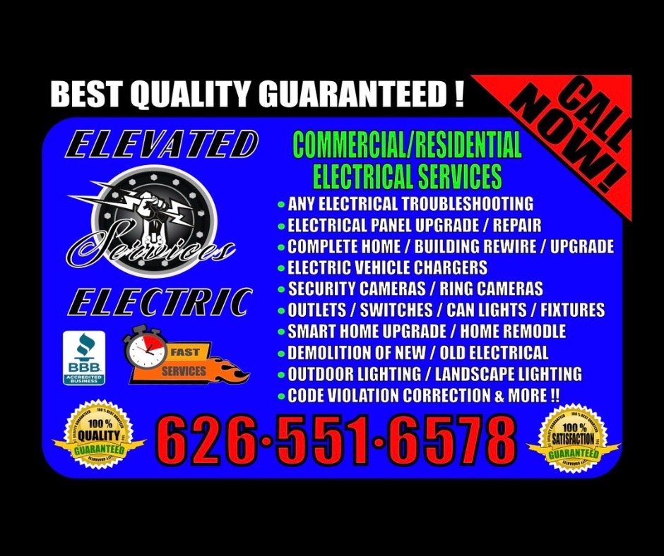 Slide of Elevated Electric Services