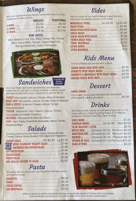 Menu photo 1 Barro's Pizza San Tan Valley, AZ